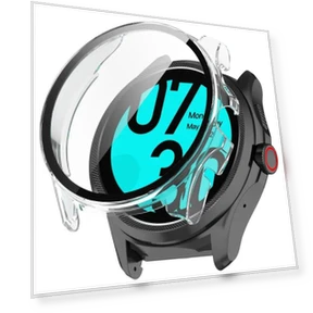 Tempered Glass + Case for Smartwatch — Screen Protectors, PINSENDA