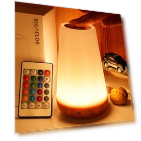 Touch Control Bedside Lamp — Lamps & Shades, Factory Discount Outlet