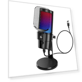 USB Condenser Gaming Microphone — Microphones, HAYAO