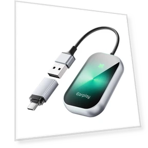 Wireless CarPlay Adapter 2-in-1 — Phone Accessories, World Auto Parts