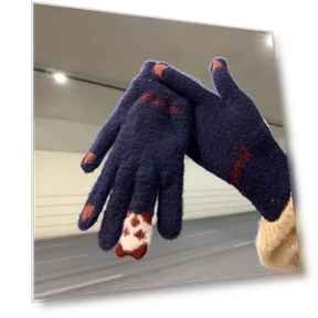 Women's Touchscreen Winter Gloves — Arm Warmers, Wotypea