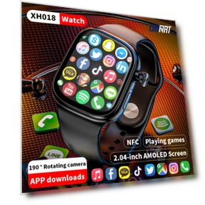 Android Smart Watch with Rotating Camera — Smartwatches, LOKMAT