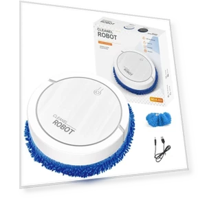 Automatic Robot Vacuum 3-in-1 — Smart Cleaning Robots, Modern Home Furnishing