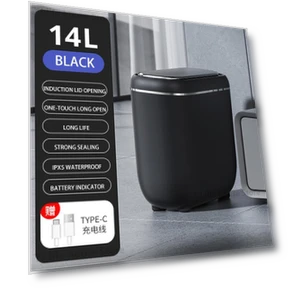 Automatic Sensor Trash Can — Kitchen Cans, Homedepot