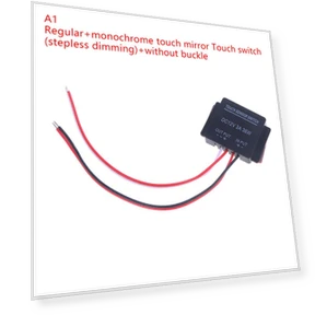 Bathroom Mirror Touch Sensor Switch — Bathroom, Xiga