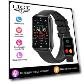 Bluetooth Smart Watch with Fitness Tracker — Smartwatches, LIGE