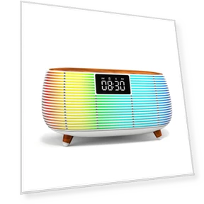 Bluetooth Speaker with Wireless Charging — Portable Audio, Your Warm Home