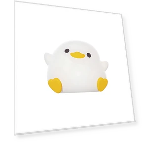 Cartoon LED Night Light with Cute Duck — Night Lights, Refreshing Home
