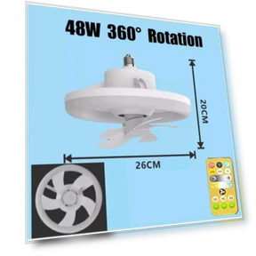 Ceiling Fan with LED Light — Ceiling Fan Lighting Solutions, The Romantics