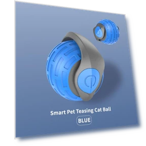 Interactive Rolling Ball Toy for Cats — Cat Playthings, Happypilot