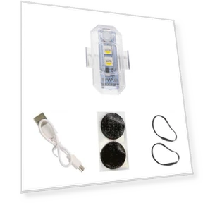 LED Warning Mini Signal — Vehicle Safety Signals, AutomobileMotorcycleParts