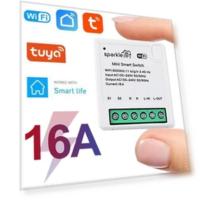 Mini Wi-Fi Smart Switch Module — Smart Home Modules, Tuya