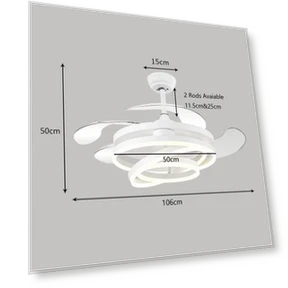 Modern Ceiling Fan with Lighting — Ceiling Fan Lighting Solutions, Vinde Home