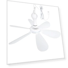 Silent Ceiling Fan with Remote Control — Ceiling Fans, Lntelligent Living Hall