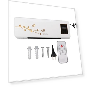 Smart Electric Heater with Remote Control — Portable Heating Solutions, Lntelligent Living Hall