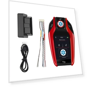 Smart LCD Remote Control Car Key — Keyless Entry, Auto Accessories Home