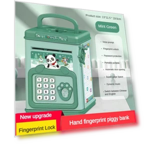 Smart Piggy Bank with Fingerprint — Savings & Piggy Banks, Simple and warm