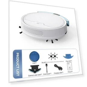 Smart Sweeping Robot 3 in 1 — Smart Cleaning Robots, Modern Home Furnishing