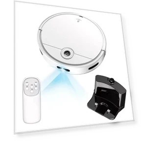 Super Quiet Sweeping Robot — Smart Cleaning Robots, Modern Home Furnishing