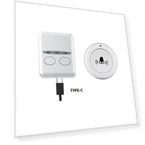Wireless Electronic Doorbell — Push Buttons, Holland Zho