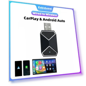 2 In 1 Wireless CarPlay Android Auto AI Box Adapter — Phone Accessories, RuJia Home Decor