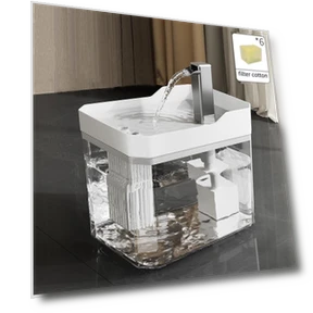Automatic Recirculating Water Fountain for Cats — Fountains, GYROBALL