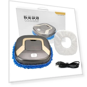 Automatic Robot Vacuum with USB Charging — Smart Cleaning Robots, TOP HOME-002