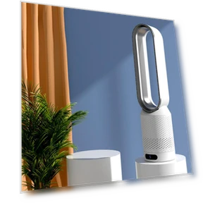 Bladeless Air Purifier Fan — Vertical Air Circulators, DC-Home-2