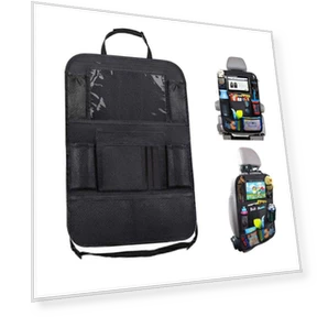 Car Back Seat Organizer with Touch Screen — Seat Back, A Auto Parts Mall