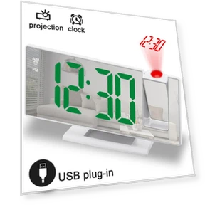 Digital LED Projection Alarm Clock — Alarms & Clocks, KITCHEN-MALL