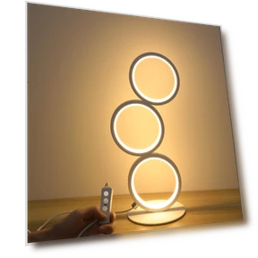 Dimmable Table Lamp with Smart Touch Ring — Desk & Table Lighting, Elegant Living House