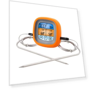 Dual Needle Color Screen Food Thermometer — Instant-Read, Happy Home Mall