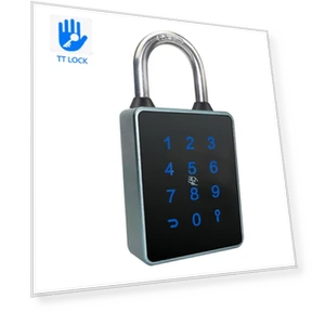 Fingerprint Padlock Keyless Smart Padlock — Padlocks & Hasps, Homedepot