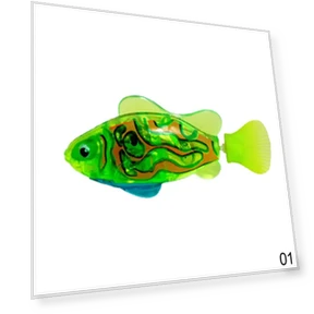 Interactive LED Swimming Robotic Fish Toy — Cat Playthings, Super Dream Home