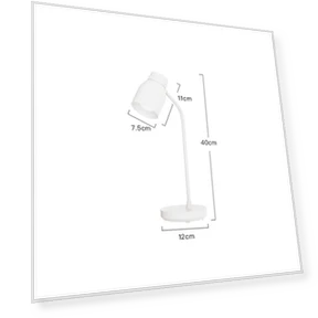 LED Desk Lamp with Adjustable Brightness — Study & Desk Lighting, Seahorse Home