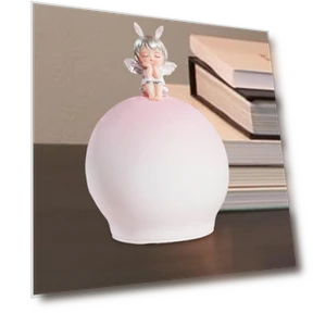 Night Light with Adjustable Brightness and Touch Control — Lamps & Shades, Moonice
