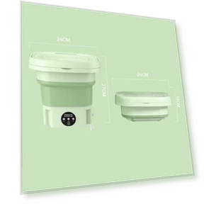 Portable Foldable Washing Machine with Centrifuge — Compact Washing Solutions, GYROBALL