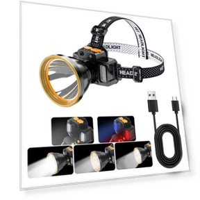 Rechargeable Sensor LED Headlamp — Flashlights, GYROBALL