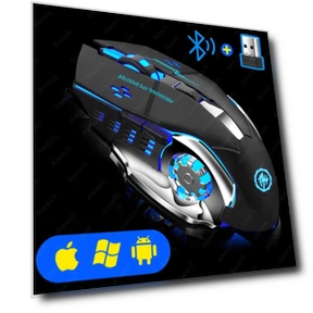Rechargeable Wireless Gaming Mouse — Mouse Pads, Super Dream Home