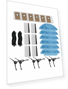 Replacement Filter and Side Brush Kit — Vacuum Attachments, Achievement2017