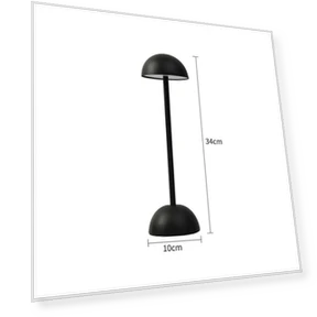 Scandinavian LED Mushroom Table Lamp — Desk & Table Lighting, Elegant Living House