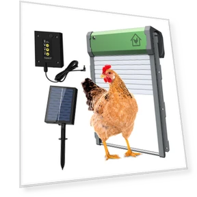 Smart Anti-Pinch Automatic Chicken Door — Window Openers, GYROBALL