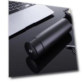 Smart Digital Thermos Water Bottle — Travel Drinkware, Elegant Living House
