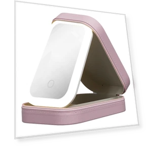 Smart LED Cosmetic Case with Mirror — Cosmetic Cases, Vinde Home