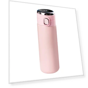 Smart LED Digital Display Temperature Thermos Cup — Beverage Warmers, Actually lighting