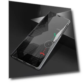 Smart Mirror Shockproof Phone Case — Bumpers, Wolf fashion