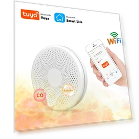 Smart Smoke & Carbon Monoxide Detector — Smoke & CO Detectors, Vinde Home