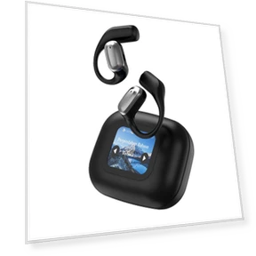 Smart Touch Screen Bluetooth Open-Ear Headphones — Over-Ear Headphones, Luminaire Lighting Mall