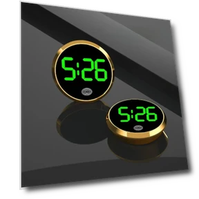 Touch-Type LED Car Clock — Clock, World Auto Parts