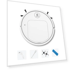 Ultra-thin Robot Vacuum with Intelligent Cleaning System — Smart Cleaning Robots, Vinde Home